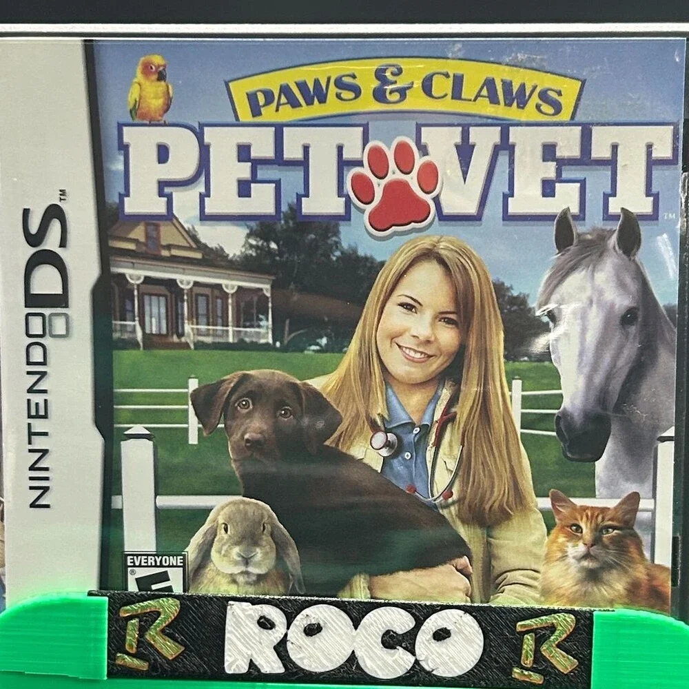 Paws & Claws: Pet Vet DS (Nintendo DS, 2006) Complete W/ Manual